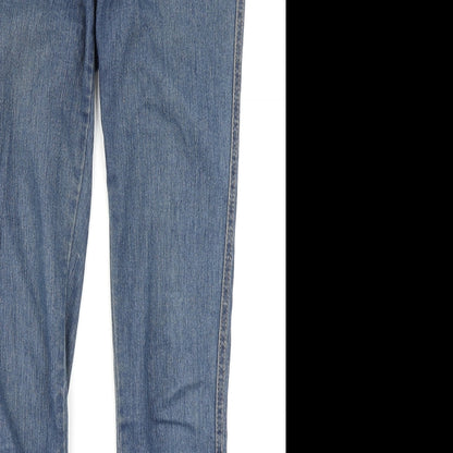Womens UK Size 28 in SQIN Regular Fit Skinny Blue Jeans