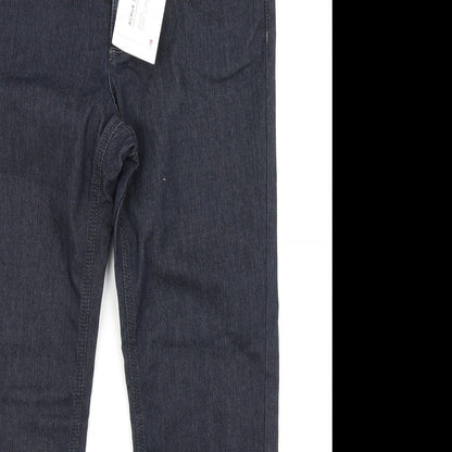 Vicunha Womens Blue  Denim Straight Jeans Size 30 in L24 in