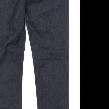 Vicunha Womens Blue  Denim Straight Jeans Size 30 in L24 in