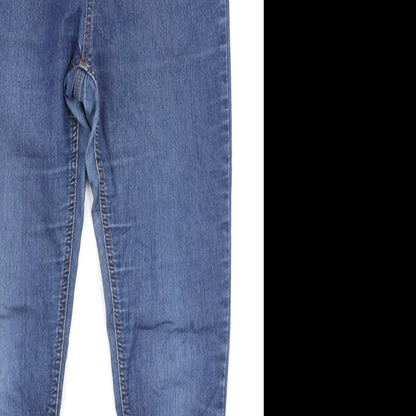 TU Womens Blue  Denim Jegging Jeans Size 10 L27 in