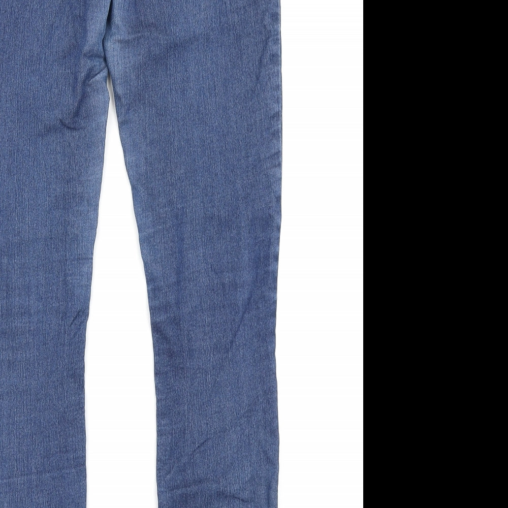 TU Womens Blue  Denim Jegging Jeans Size 10 L27 in