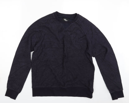 Cedar Wood State Mens Blue   Pullover Jumper Size L