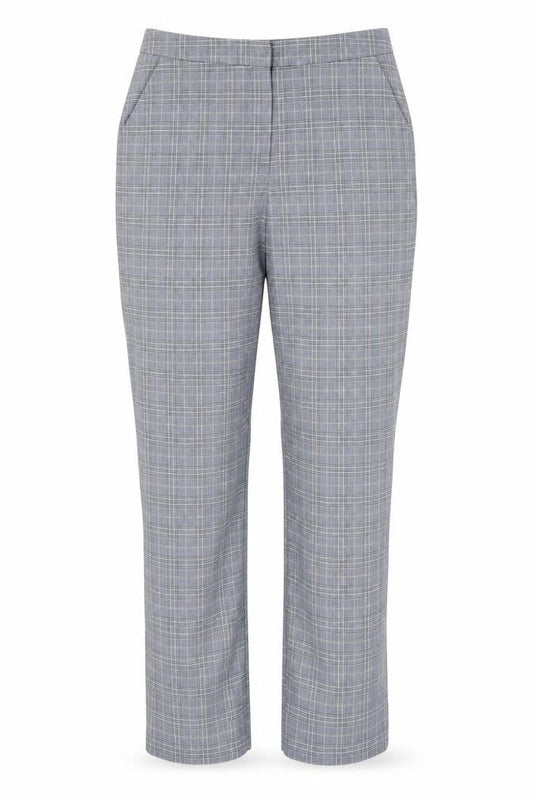 Womens UK Size 8 Topshop Regular Fit Chino Grey Trousers