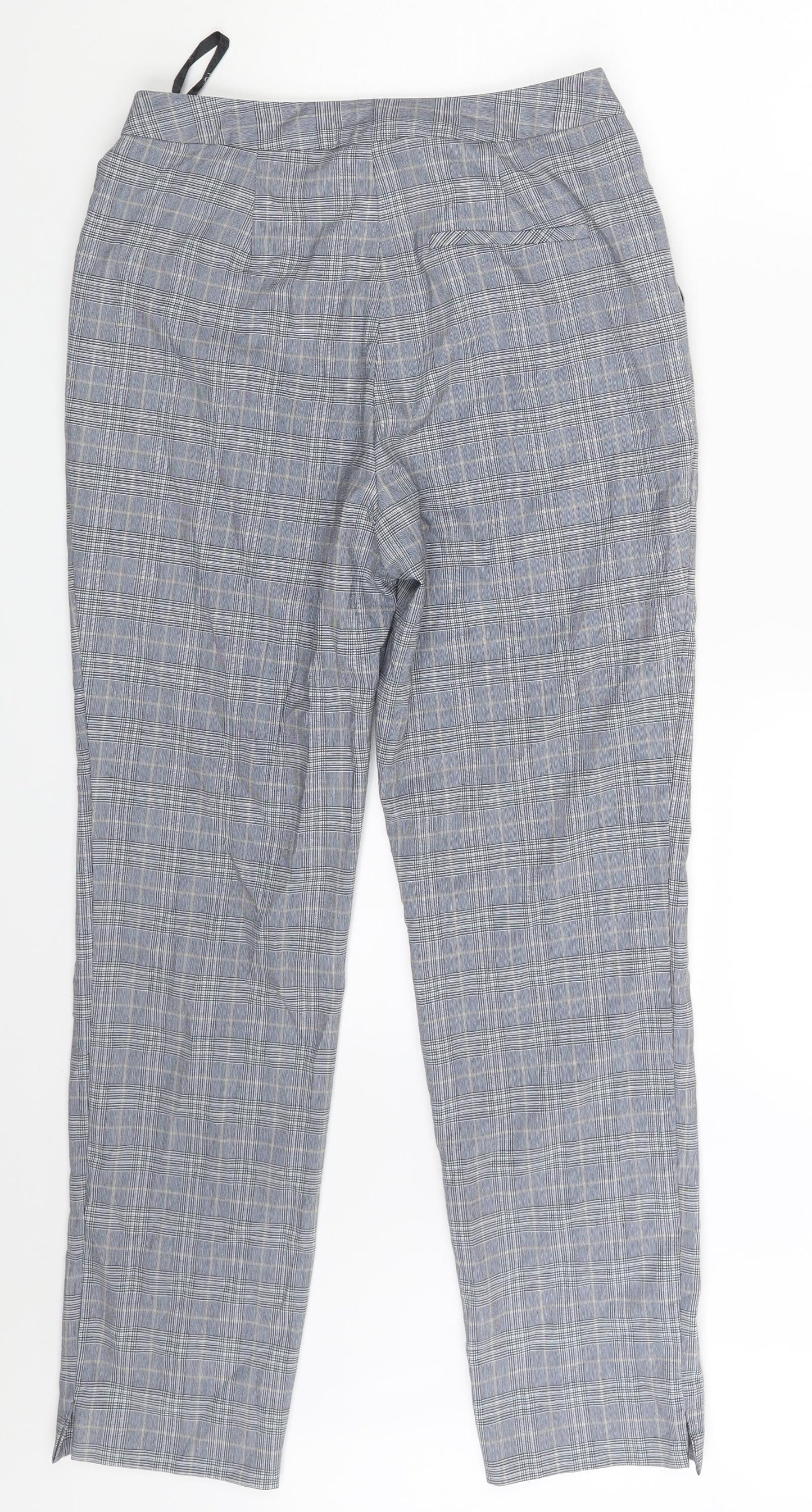 Womens UK Size 8 Topshop Regular Fit Chino Grey Trousers