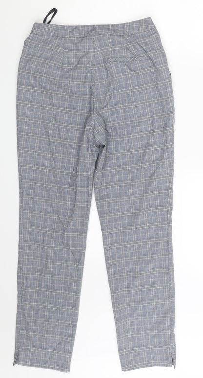 Womens UK Size 8 Topshop Regular Fit Chino Grey Trousers