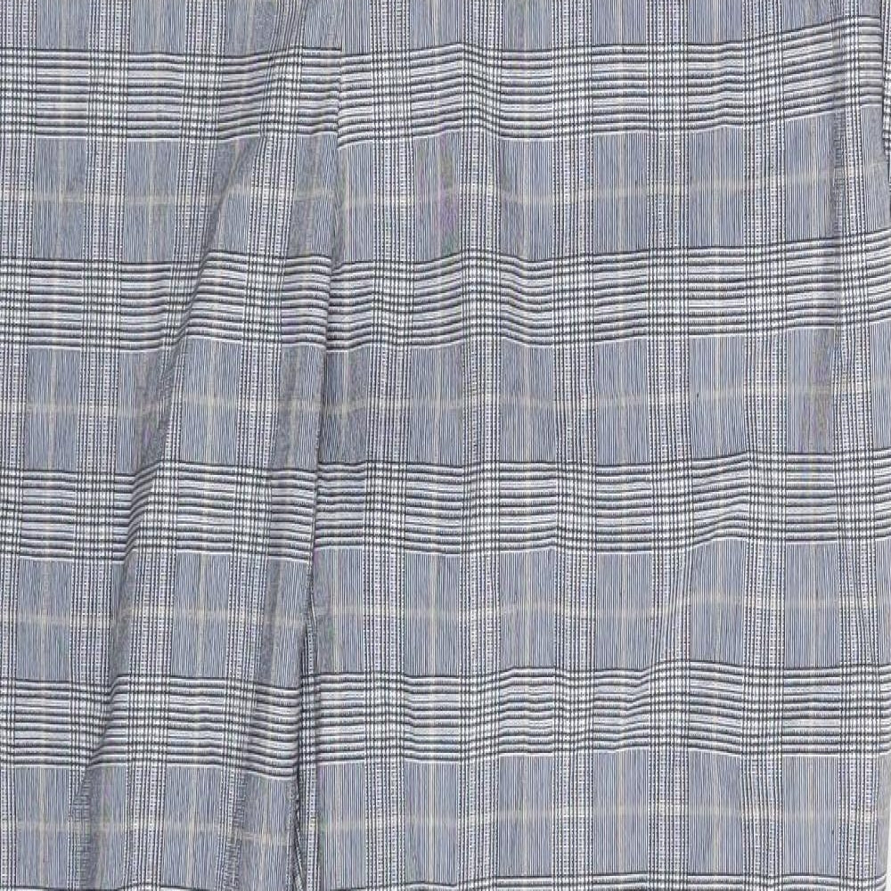 Womens UK Size 8 Topshop Regular Fit Chino Grey Trousers