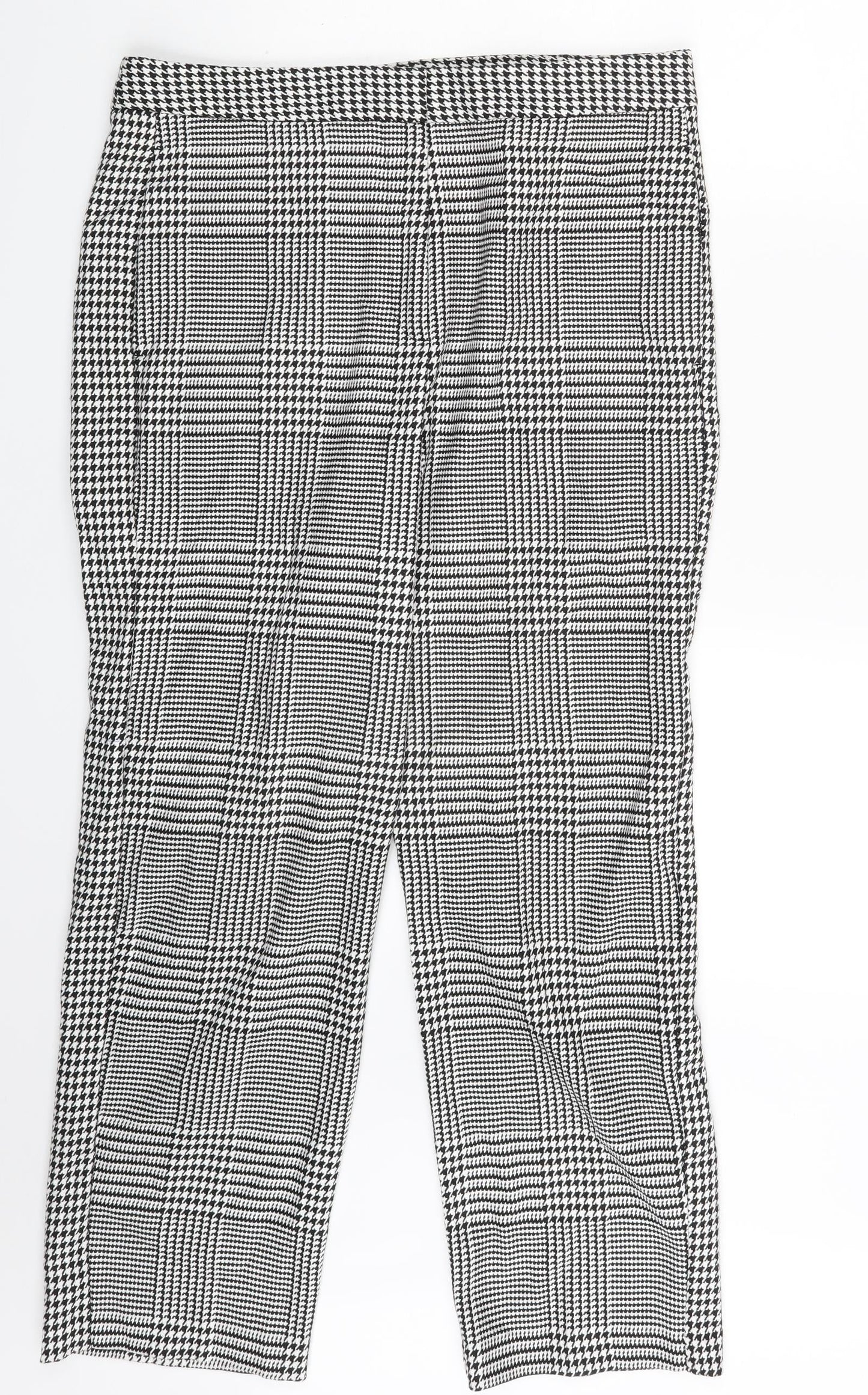 Womens UK Size 14 M&S Regular Fit  White Trousers