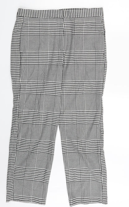 Womens UK Size 14 M&S Regular Fit  White Trousers