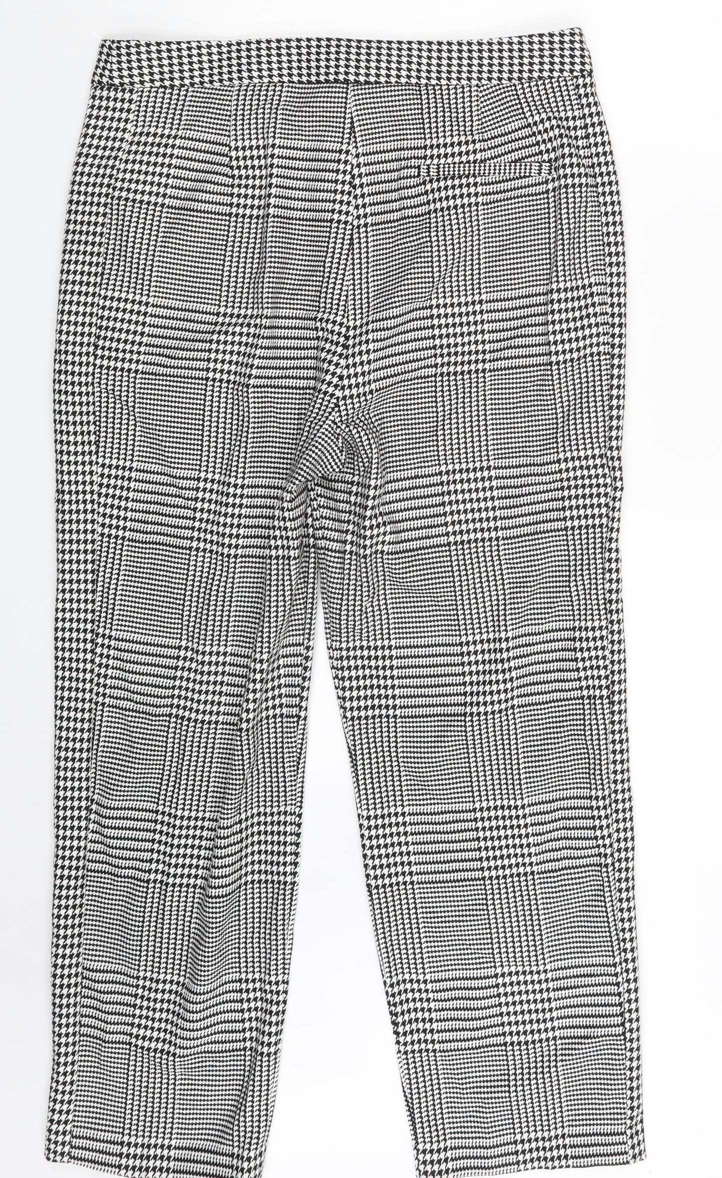 Womens UK Size 14 M&S Regular Fit  White Trousers