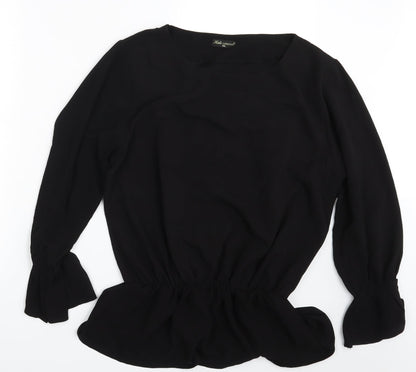 Kate collection Womens Black   Basic Blouse Size 2XL