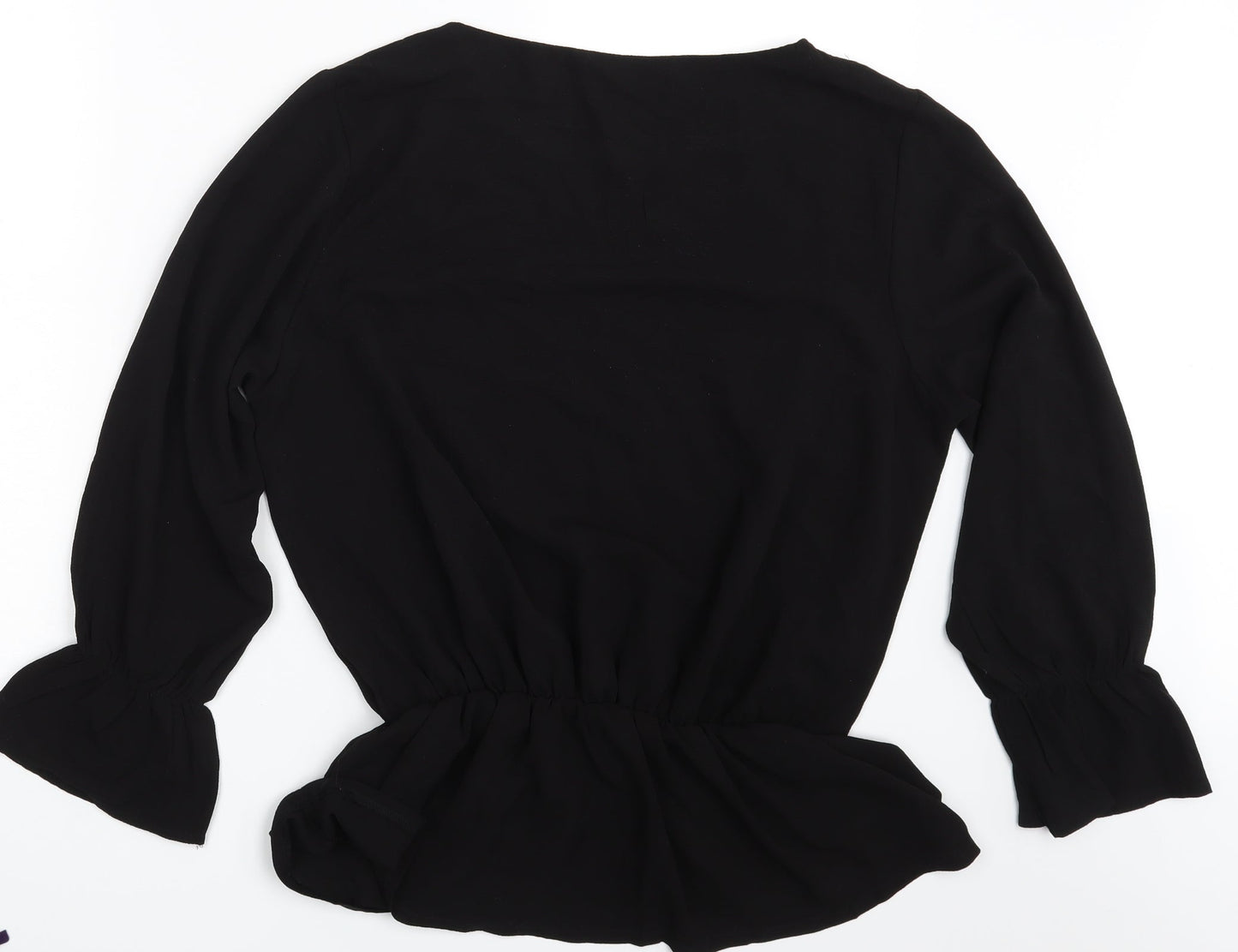 Kate collection Womens Black   Basic Blouse Size 2XL
