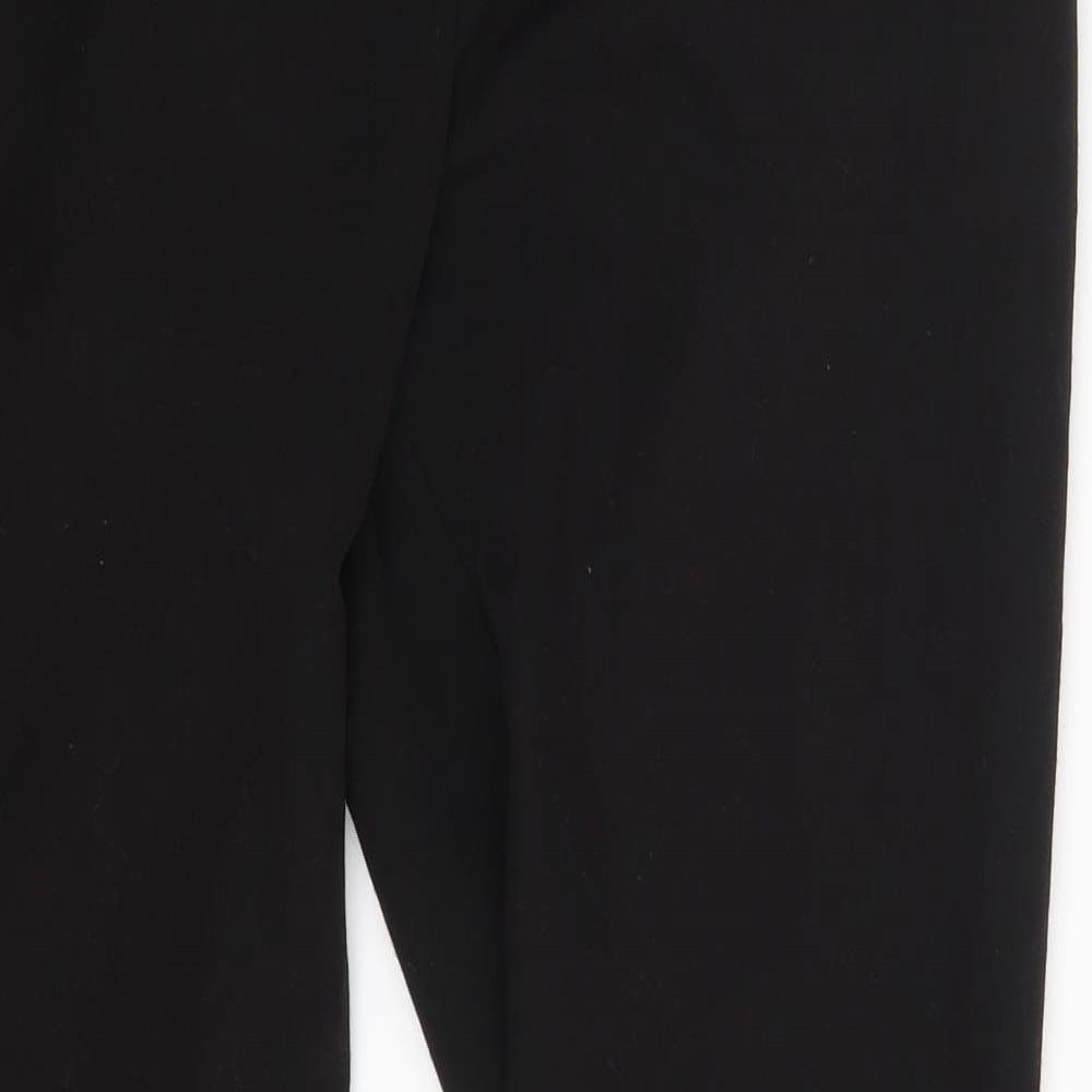 New Look Womens Black   Chino Trousers Size 8 L28 in