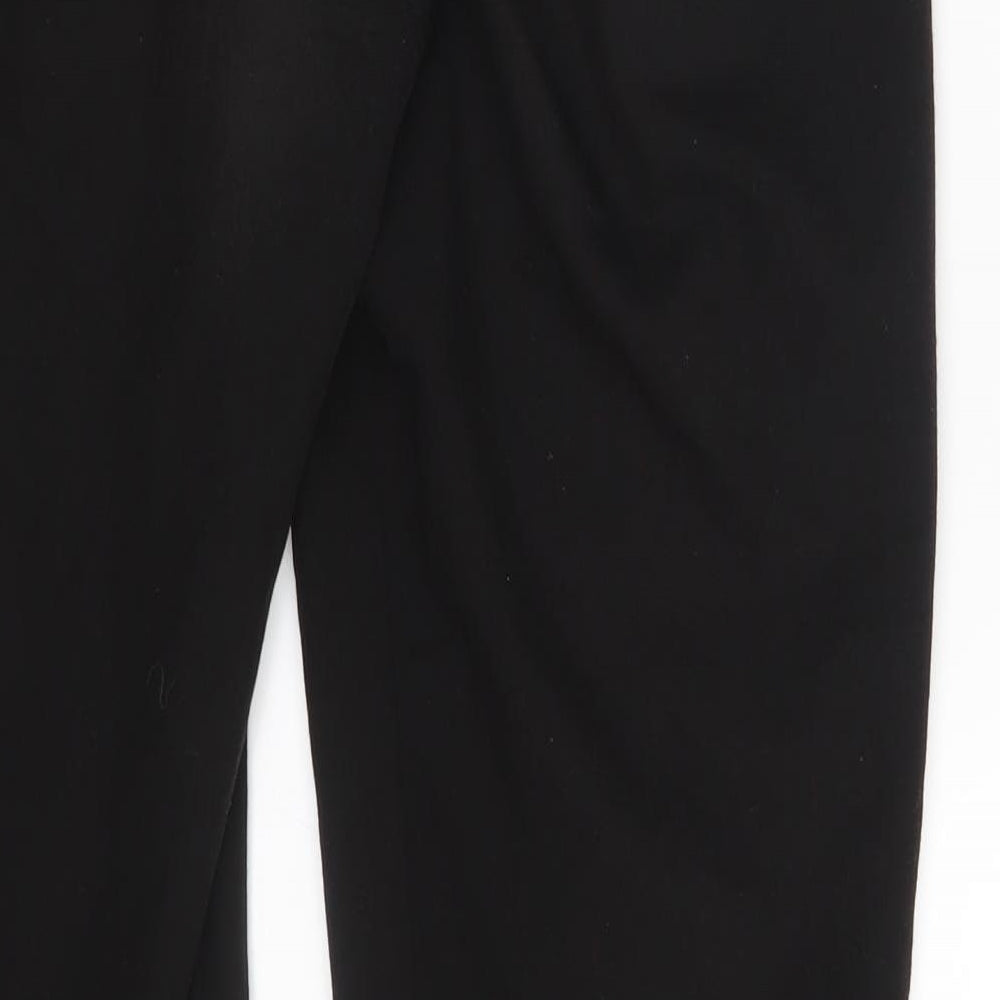 New Look Womens Black   Chino Trousers Size 8 L28 in