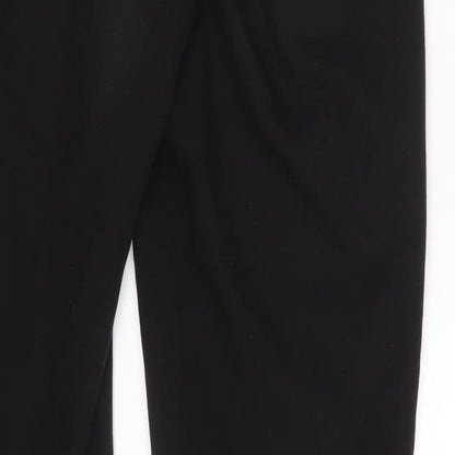 New Look Womens Black   Chino Trousers Size 8 L28 in
