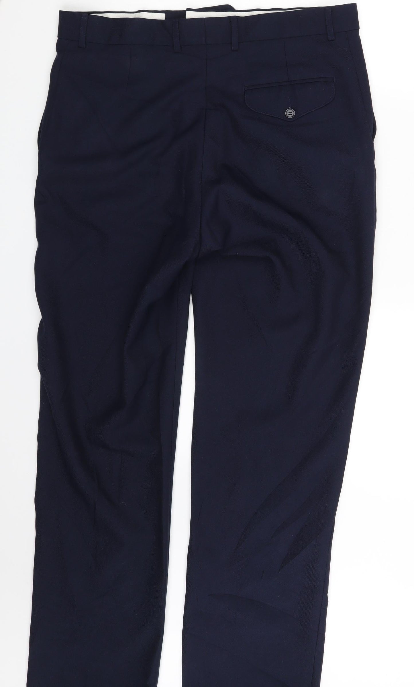 Douglas Griffiths Mens Blue   Trousers  One Size L29 in