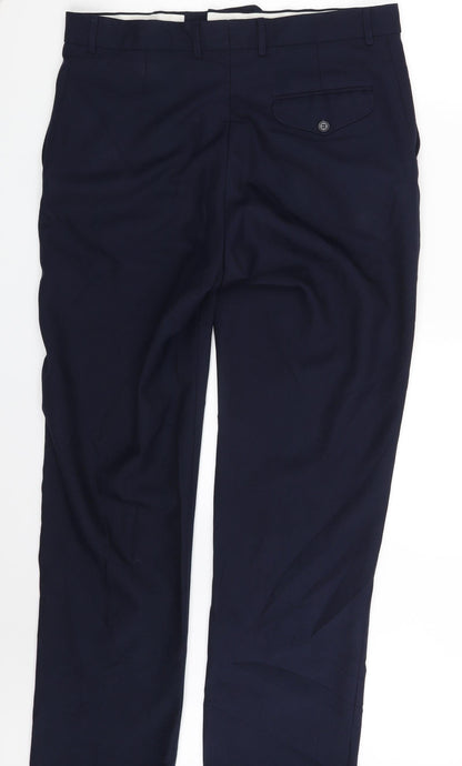 Douglas Griffiths Mens Blue   Trousers  One Size L29 in