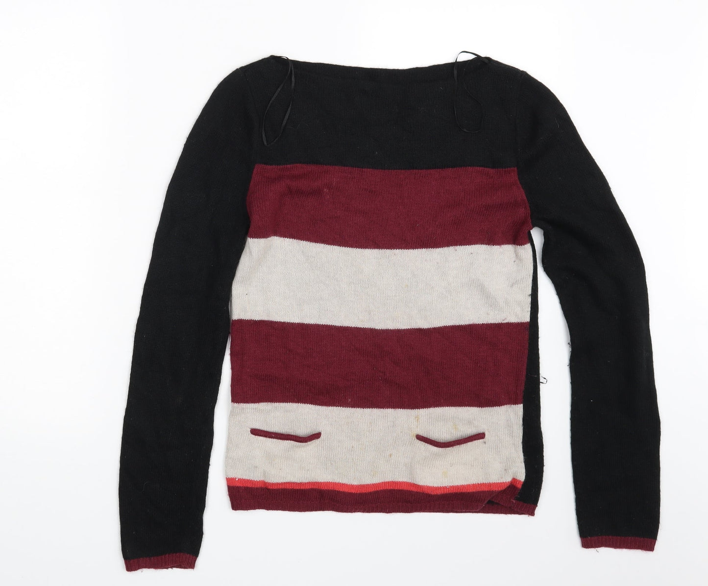 Womens UK Size 10 Topshop Multicoloured Pullover Jumper