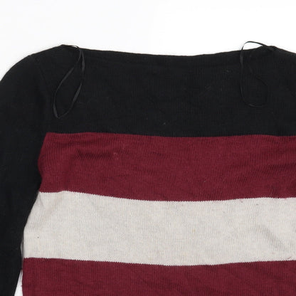 Womens UK Size 10 Topshop Multicoloured Pullover Jumper