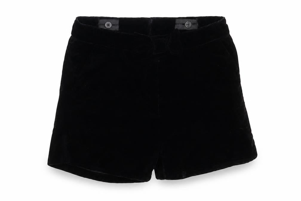 H&M Girls Black   Chino Shorts Size 6-7 Years