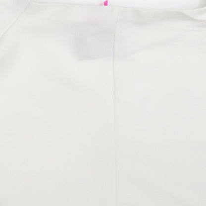 Womens UK Size 14 Very Ivory Basic Blouse