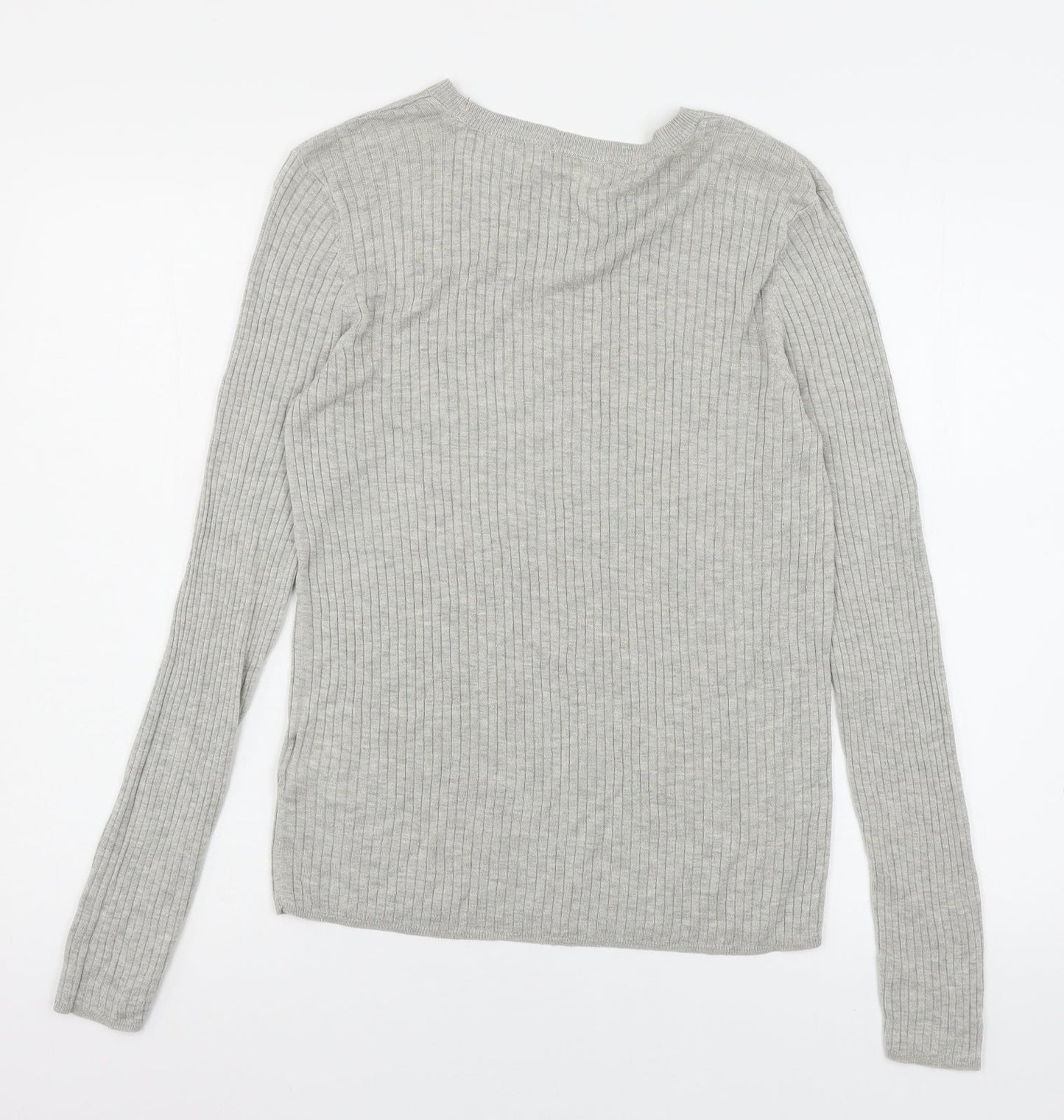 Womens UK Size M H&M Grey Pullover Jumper