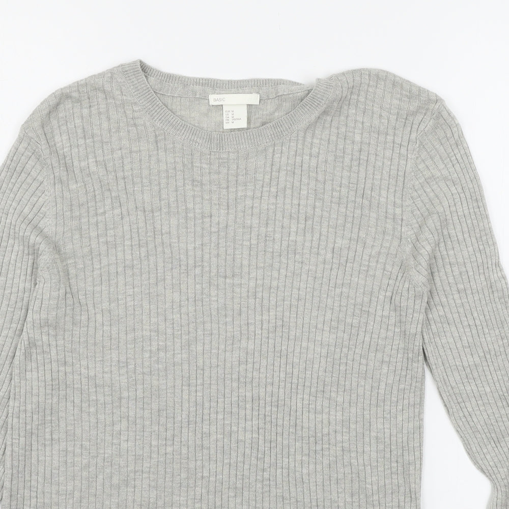 Womens UK Size M H&M Grey Pullover Jumper