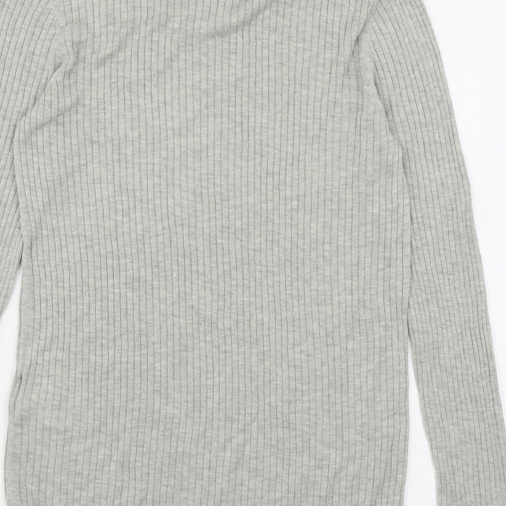 Womens UK Size M H&M Grey Pullover Jumper