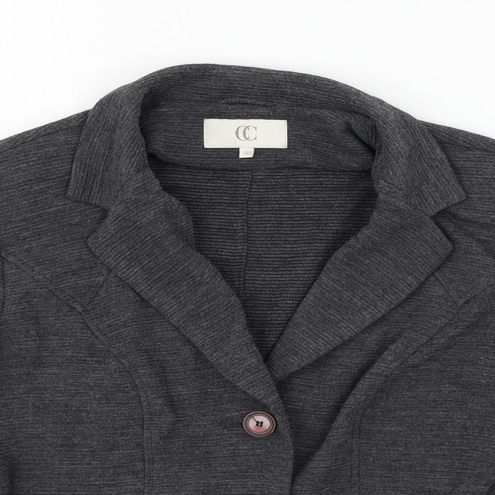 Womens UK Size 12 CC Grey Jacket