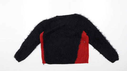 Womens UK Size 12 Marks and Spencer Black Pullover Jumper