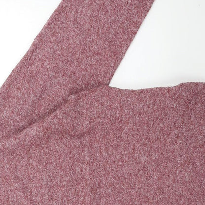 VERO MODA Mens Red  Knit Pullover Jumper Size L