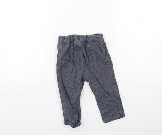 NEXT Baby Blue   Cargo Trousers Size 9-12 Months