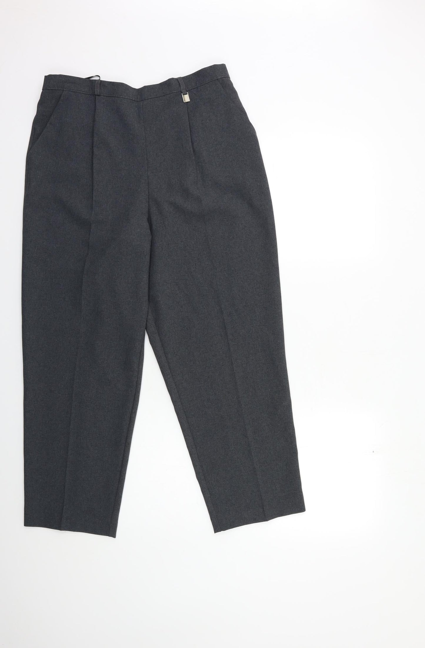 Classic Womens Grey   Trousers  Size 14 L26 in
