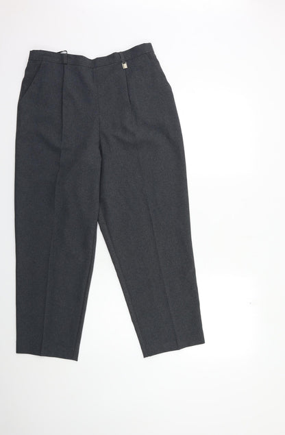 Classic Womens Grey   Trousers  Size 14 L26 in