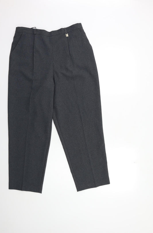 Classic Womens Grey   Trousers  Size 14 L26 in