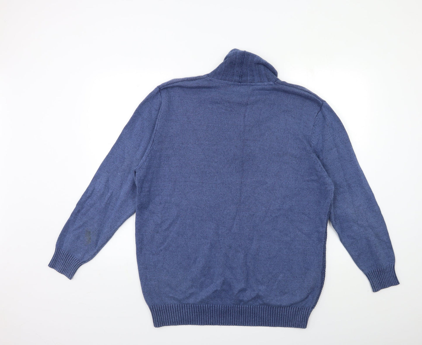 George Mens Blue  Knit Pullover Jumper Size XL
