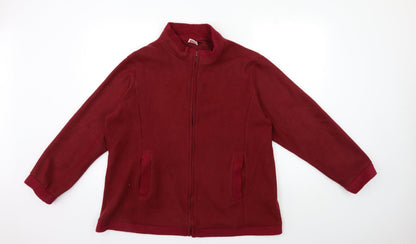 Womens UK Size 18 Anne De Lancay Red Jacket