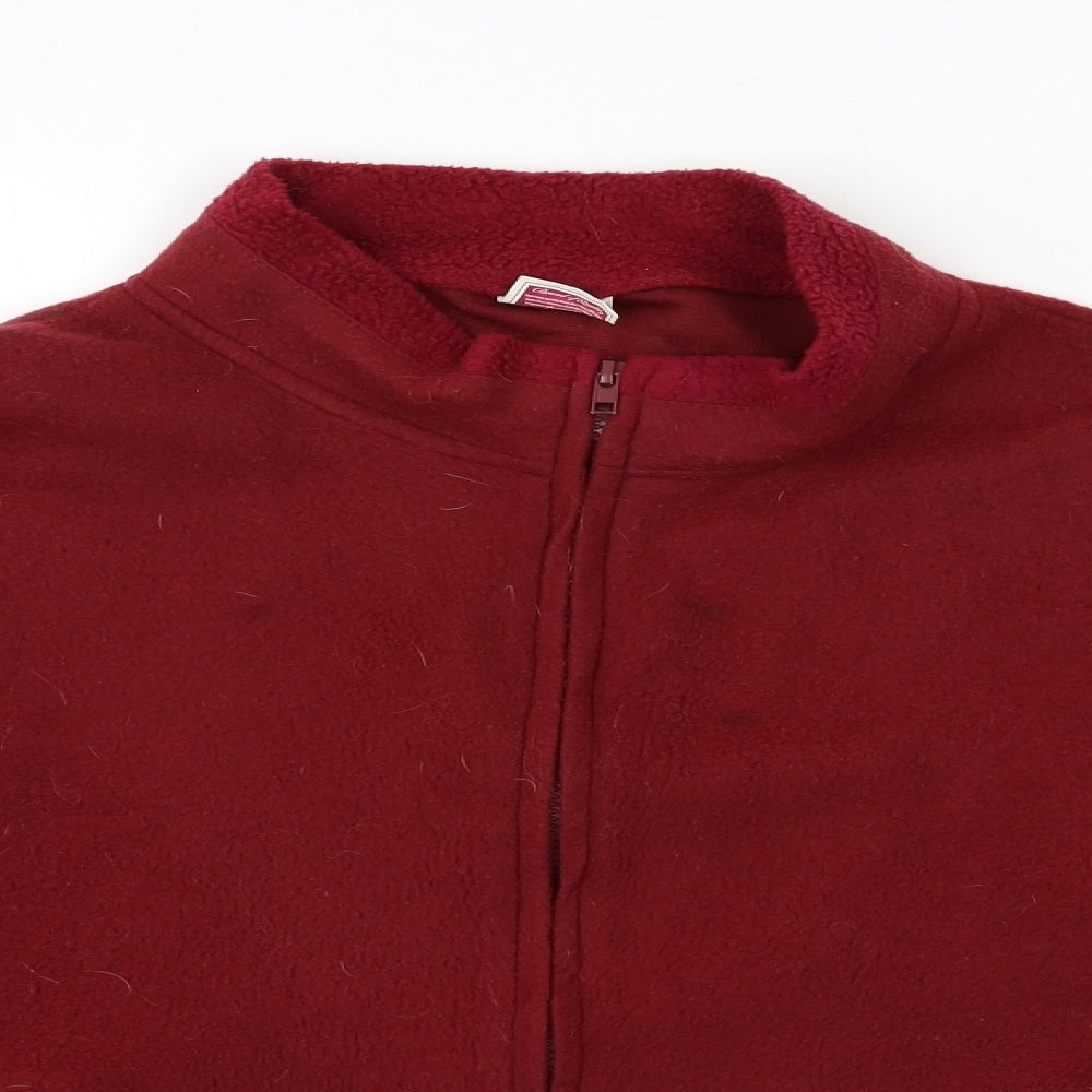 Womens UK Size 18 Anne De Lancay Red Jacket