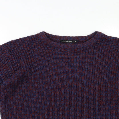 Cedar Wood State Mens Blue  Lace Pullover Jumper Size S