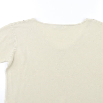 Womens UK Size M Bonmarché Beige Pullover Jumper