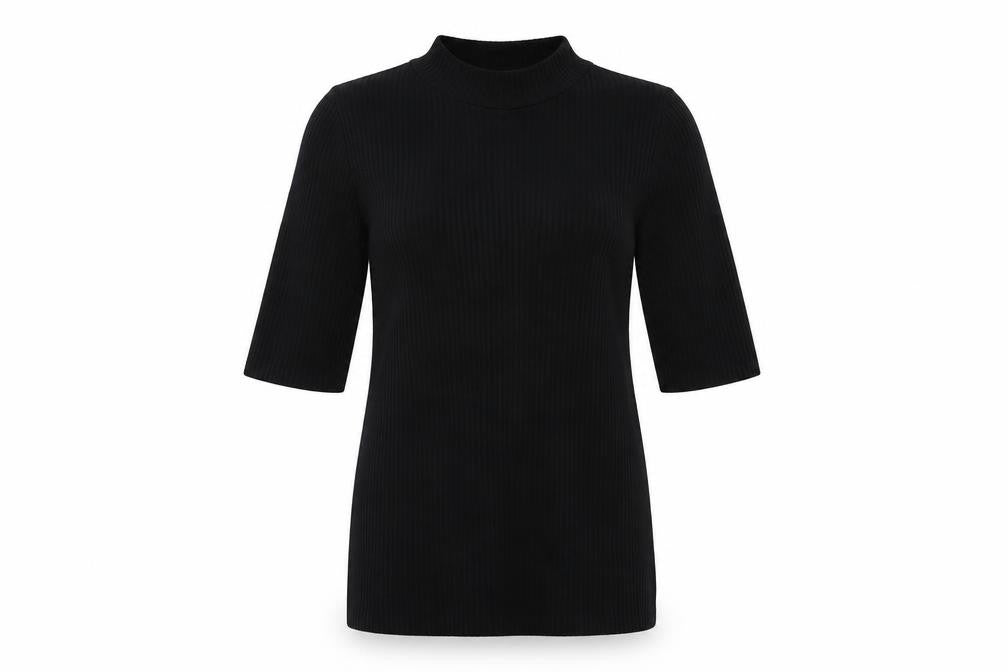 Womens UK Size 12 F&F Black Pullover Jumper