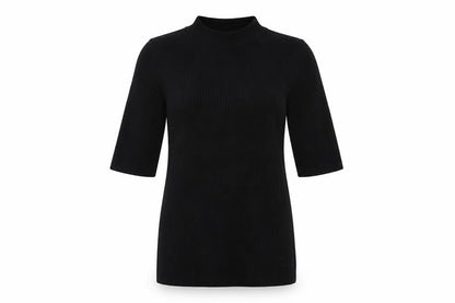 Womens UK Size 12 F&F Black Pullover Jumper