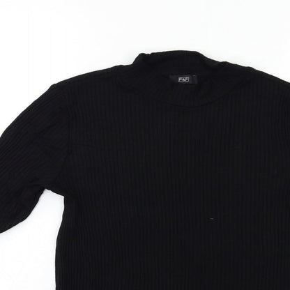 F&F Womens Black   Pullover Jumper Size 12