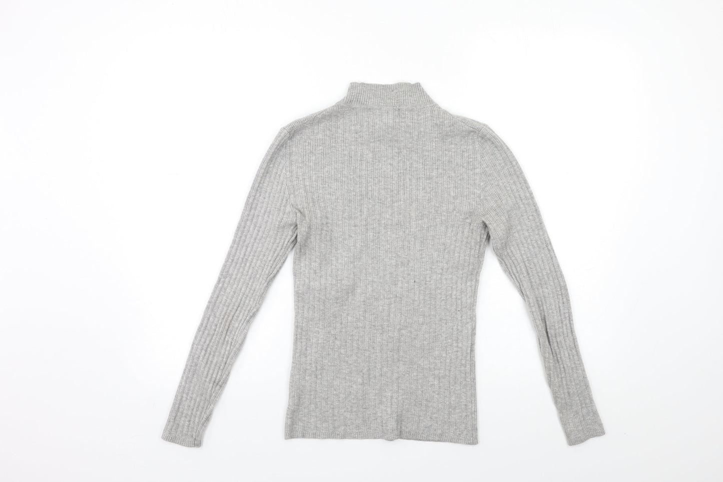Primark Womens Grey  Knit Pullover Jumper Size 10