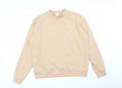 Womens UK Size S H&M Beige Pullover Jumper