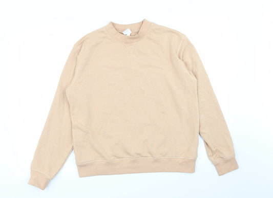 Womens UK Size S H&M Beige Pullover Jumper