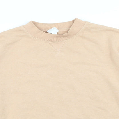 Womens UK Size S H&M Beige Pullover Jumper