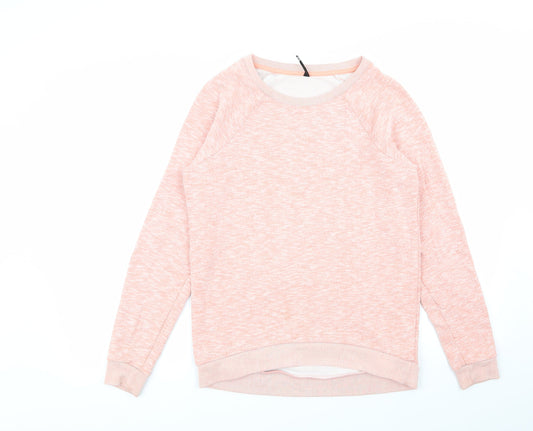 Womens UK Size S woolworths Pink Pullover Jumper