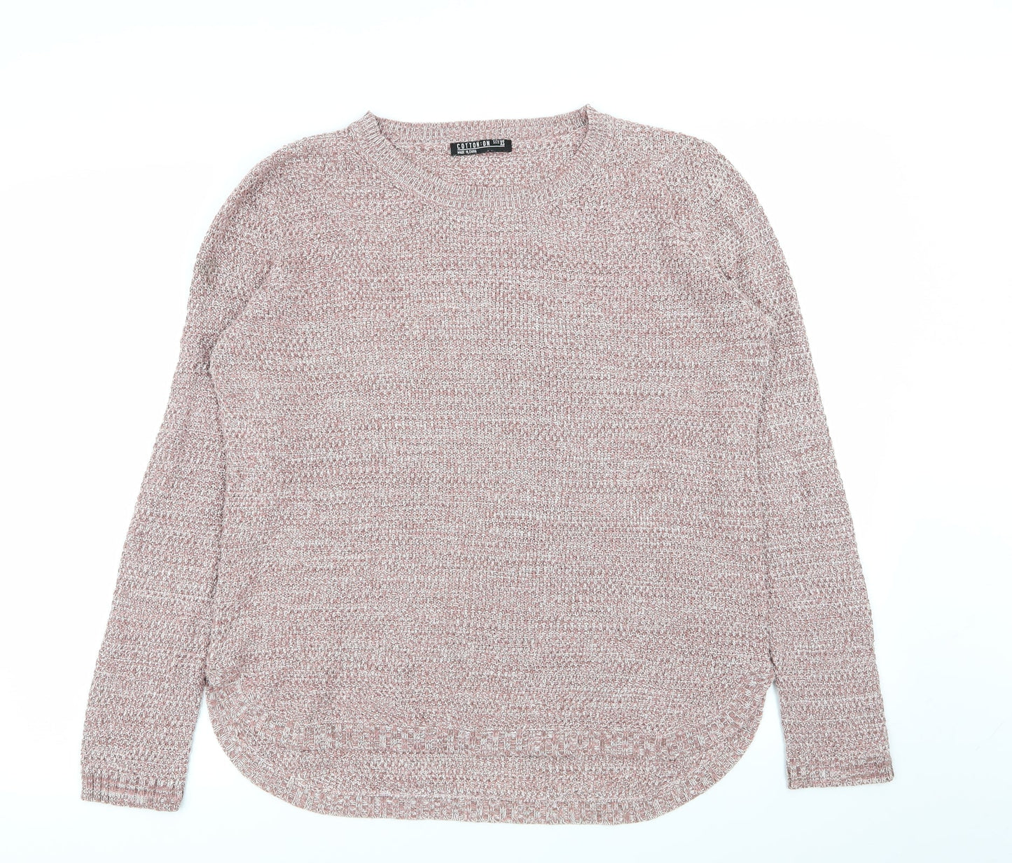Womens UK Size XS Cotton On Red Pullover Jumper