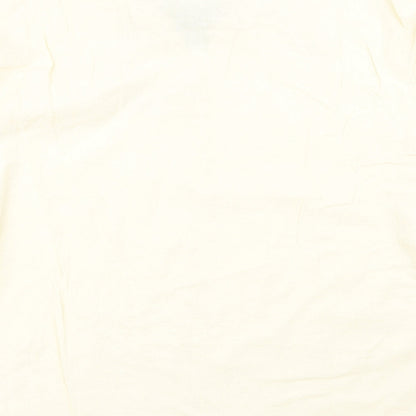 Womens UK Size XL Preworn Beige Basic Blouse
