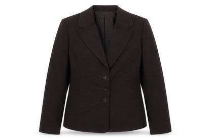 alex& co Womens Brown   Jacket Blazer Size 14